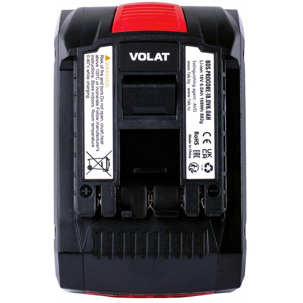 Аккумуляторная батарея VOLAT для Bosch 18.0V 6.0AH (Li-ion) BOS-PROCORE