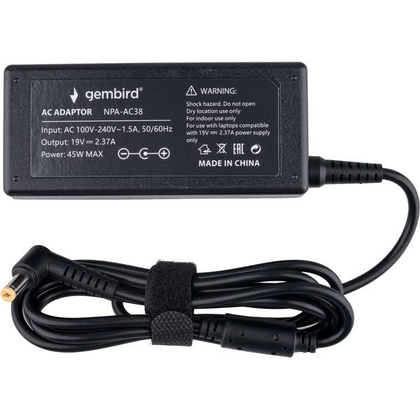 Блок питания для ноутбука GEMBIRD NPA-AC38