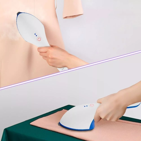 Ручной отпариватель Kitfort КТ-9129-3 (бело-синий)