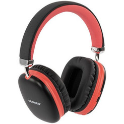 Наушники Sonnen HP-B12BR 514128 (черный/красный)