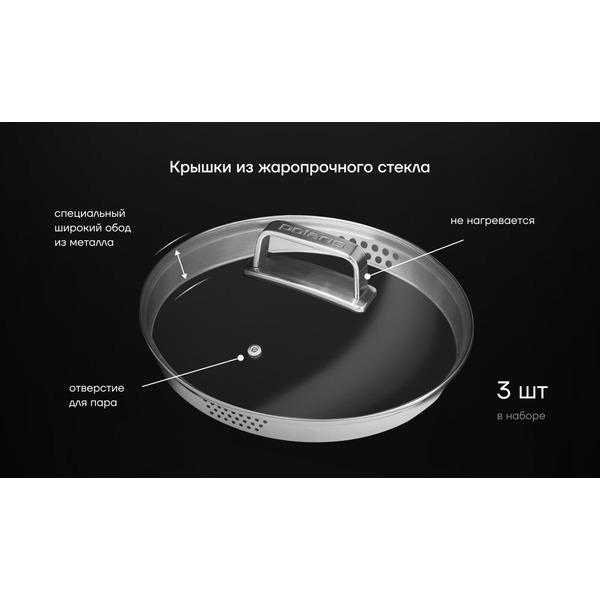 Набор посуды POLARIS Loretto-06S