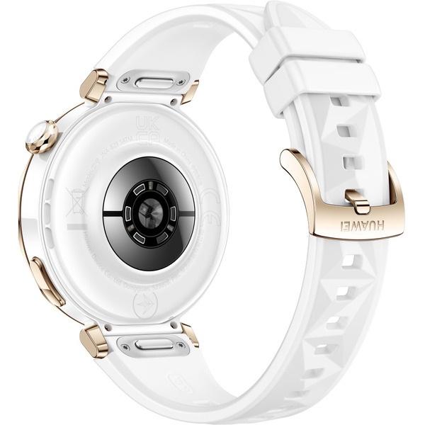 Смарт-часы HUAWEI Watch GT 5 Pro White Fluoroelastomer Strap (JNA-B29) 42mm