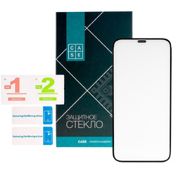 Защитное стекло CASE 3D Premium для Apple iPhone 12 (черный)