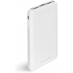 Внешний аккумулятор WALKER WB-410 белый