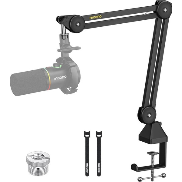 Настольный кронштейн-стойка(пантограф) для микрофона Maono BA37 (черный)