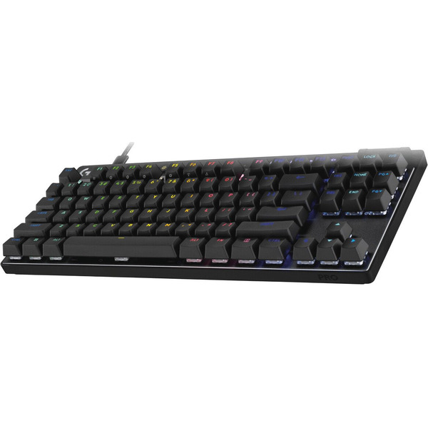 Клавиатура Logitech G Pro X TKL Rapid 920-013235 (черный, с гравировкой)