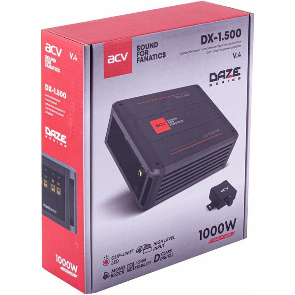 Автомобильный усилитель ACV DX-1.500 v4