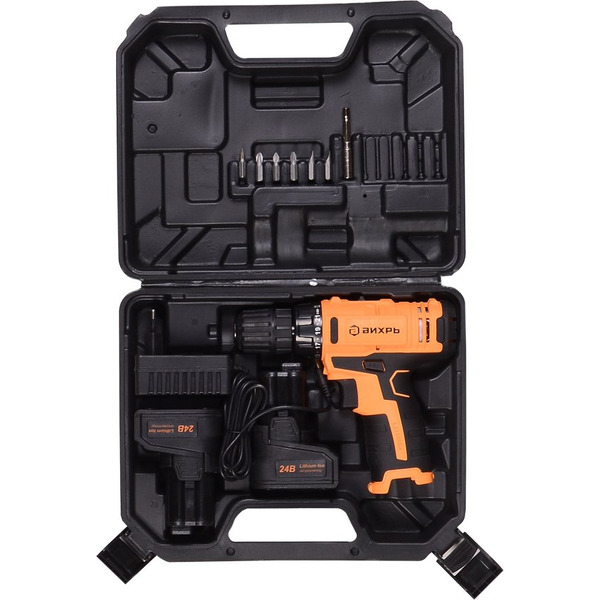 Дрель-шуруповерт Вихрь ДА-24Л-2К (72/14/18)