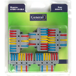 Набор клемм General GTER7-39-BL5 (5шт)