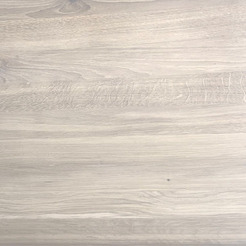 Столешница к столу Ergosmart "массив Дуб беленый - прямой край (04)" 1300х750х27 мм