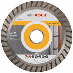 Алмазный отрезной диск Bosch Standard for Universal Turbo прямой 2.608.602.394