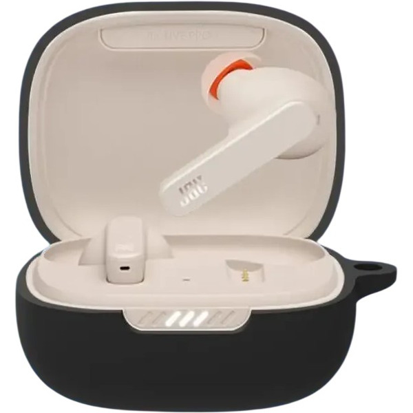 Чехол для наушников Bingo Silicone для JBL Live Pro+/JBL Live Pro 2 (черный)