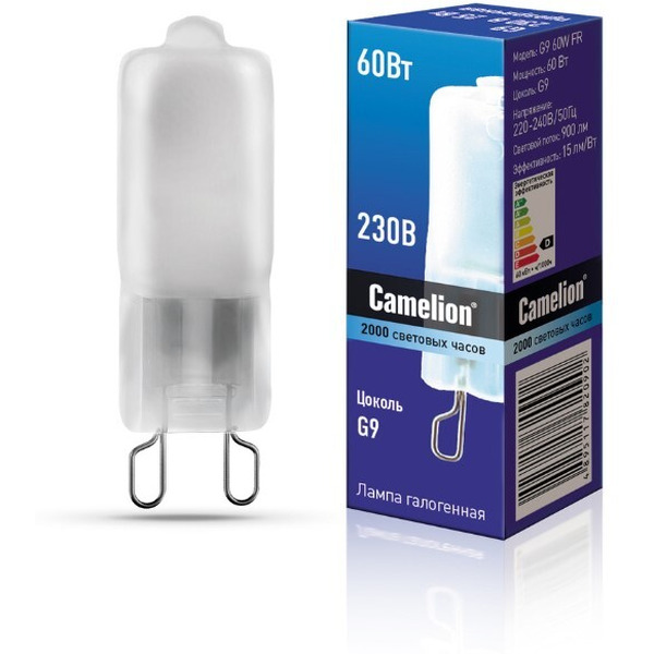 Галогенная лампа Camelion G9 60W FR