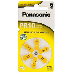 Батарейка Panasonic PR10 PR230/PR536 PR-10L/6LB (6 шт)
