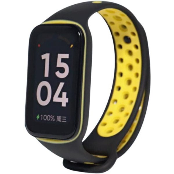 Ремешок Bingo Sport для XIAOMI Redmi Smart Band 2 Черный с желтым