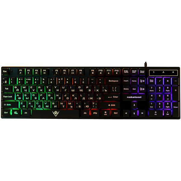 Клавиатура Nakatomi KG-23U (черный)