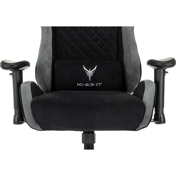 Игровое кресло Knight Regal Fabric (черный/серый)
