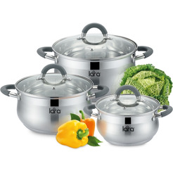 Набор кастрюль LARA Bell LR02-92