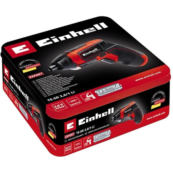 Отвертка аккумуляторная Einhell TE-SD 3,6/1 Li (4513501)