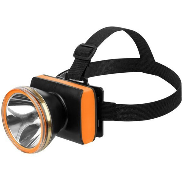 Фонарь TDM «Налобный 15»  аккум., 5 Вт LED, Li-Ion 3,7 В 2,4 А*ч, 300 лм, 230 В