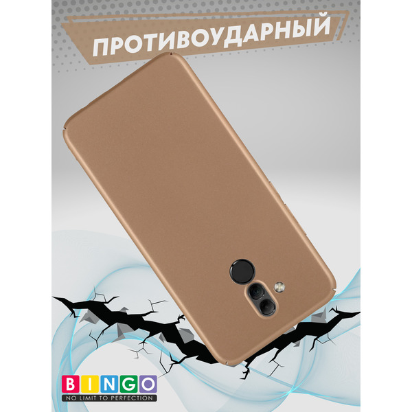 Чехол-накладка Bingo PC для HUAWEI Mate 20 Lite (золотистый)