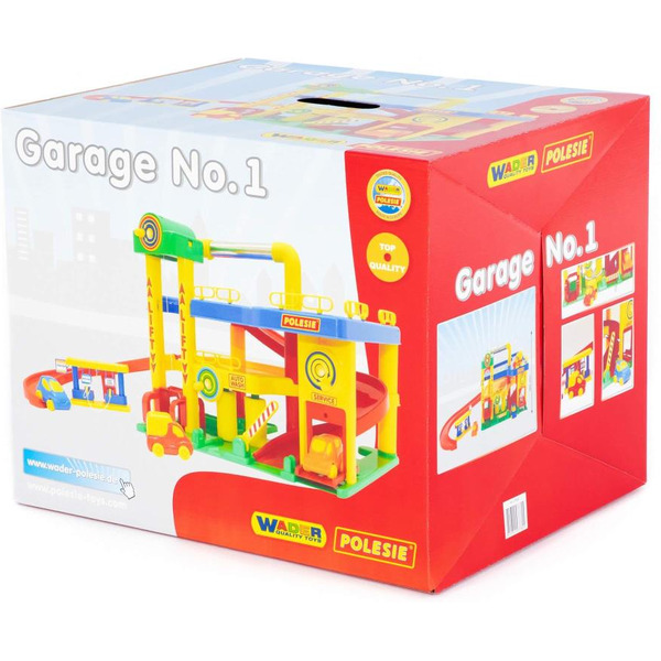 Гараж Полесье №1 с автомобилями 37824  (в коробке)