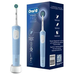 Электрическая зубная щетка Oral-B Vitality Pro D103.413.3 Protect X Clean D103.413.3 (голубой)