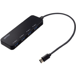 Разветвитель USB-C Perfeo PF-H048 4 Port Black