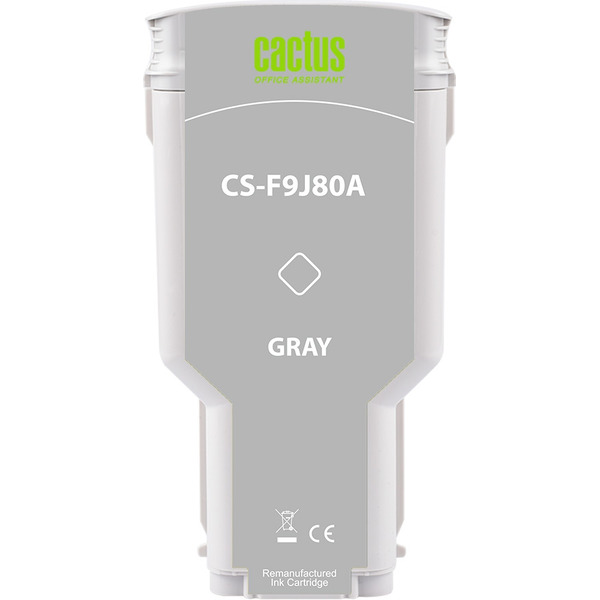 Картридж струйный Cactus CS-P2V72A №730 (серый)