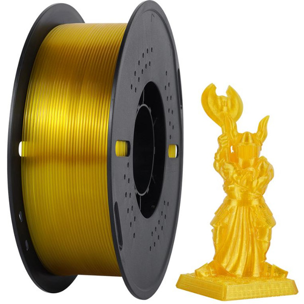 Пластик Kingroon PETG Economic 1.75мм NPETG013-ZX (1кг, Fluo Yellow)