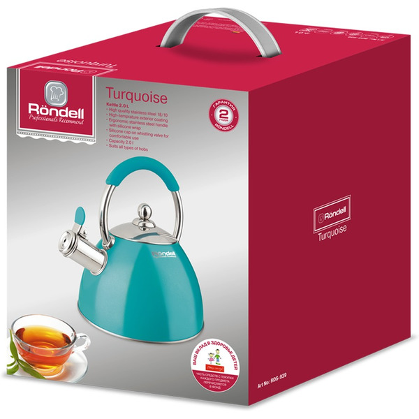 Чайник Rondell Turquoise RDS-939