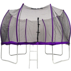 Батут Calviano 374 см - 12ft OUTSIDE master purple