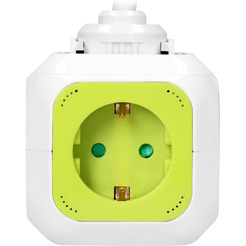 Удлинитель куб Orno OR-AE-13144-W.L (лимонно-белый)