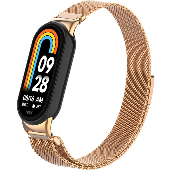 Ремешок Bingo Magnetic для XIAOMI Mi Band 8 (розовое золото)