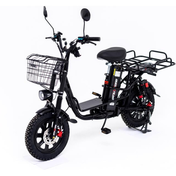 Электровелосипед AVM E-Alfa Fat (черный)