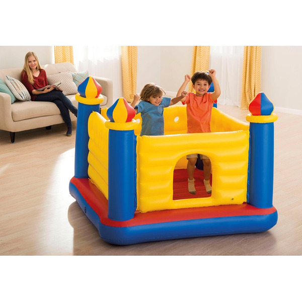Надувной игровой центр-батут Intex Замок 48259 (175х175х135 см)