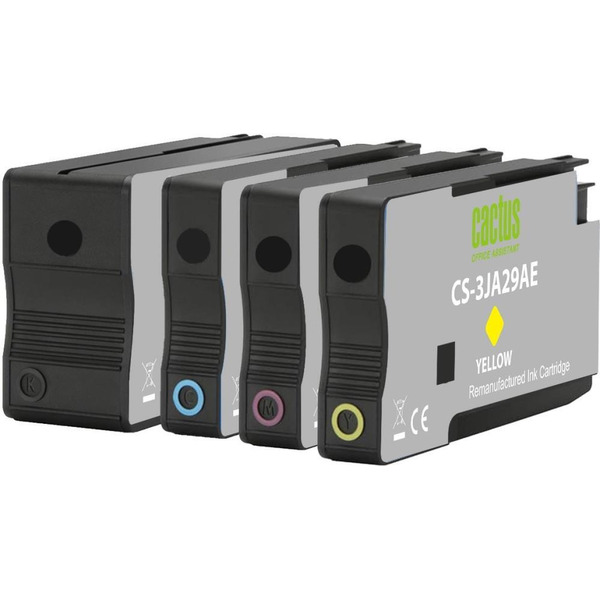 Картридж струйный Cactus CS-3YP35AE 963XL многоцветный набор (134.5мл) для HP OJ 9010 Pro AiO/9012/9014/9015/9016