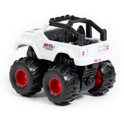 Автомобиль инерционный Полесье "Монстр ВНЕДОРОЖНИК" - "Джип-сафари", (белый) 24507