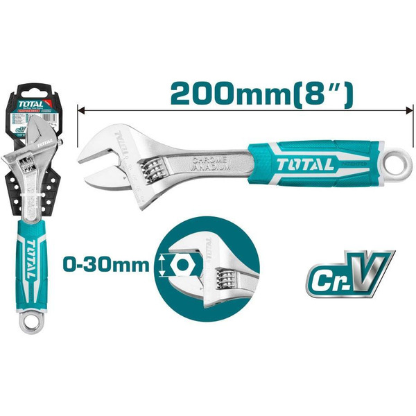 Ключ разводной TOTAL THT101086