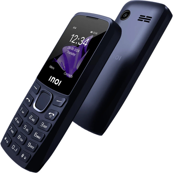 Мобильный телефон INOI 240 Modern 4G +ЗУ WC-112 (синий)