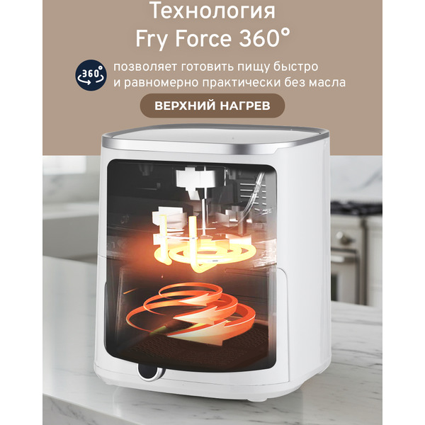 Аэрогриль EASY ZHAF-501AP-White-5 (белый)