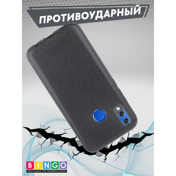Чехол-накладка Bingo Shine для P Smart 2019 (черный)