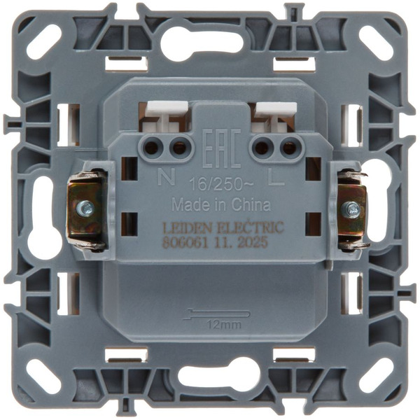 Розетка Leiden Electric Steen 806061