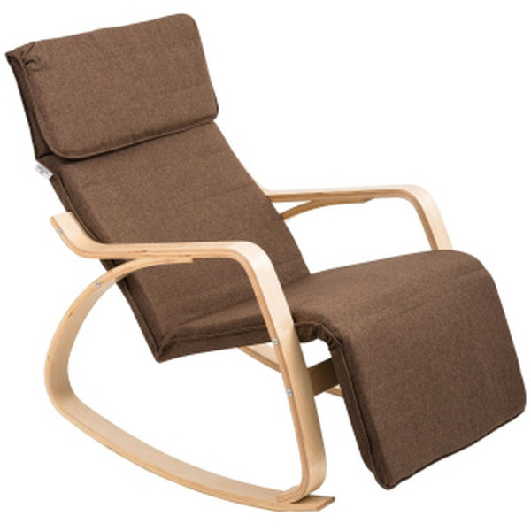 Кресло-качалка Calviano Relax 1101 (светло-бежевое)