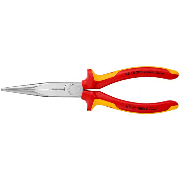 Длинногубцы с режущими кромками Knipex 26 16 200
