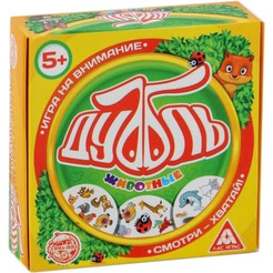 Настольная игра Лас Играс Дубль. Животные / 2579447