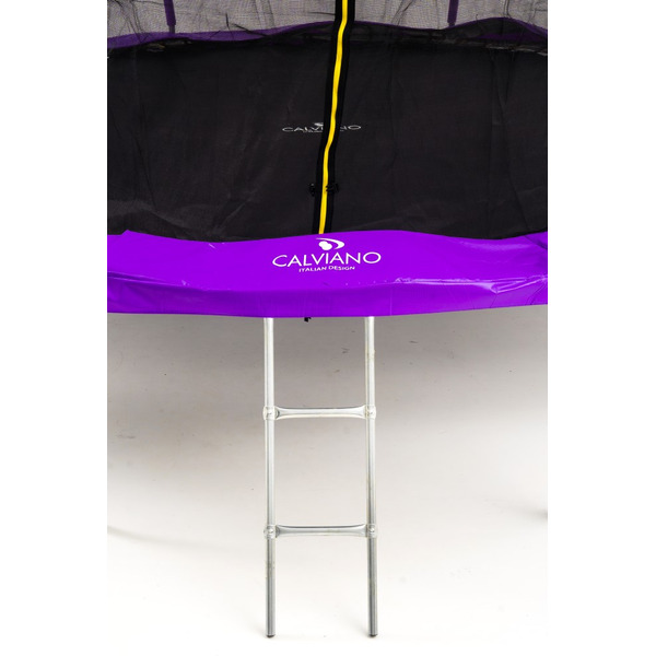Батут Calviano 374 см - 12ft OUTSIDE master purple
