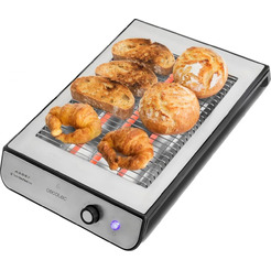Тостер Cecotec Turbo EasyToast Inox Flatbed