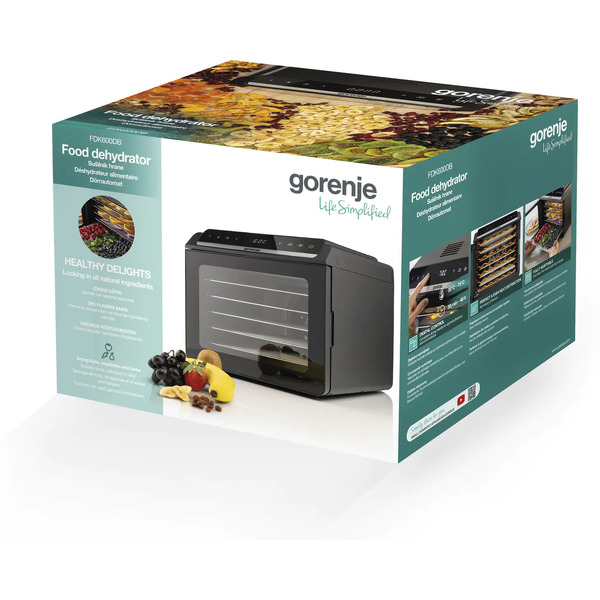 Сушилка для овощей и фруктов GORENJE FDK600DB