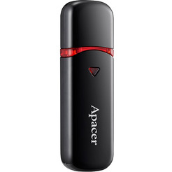 Флеш-накопитель Apacer AH333 64GB (AP64GAH333B-1) черный